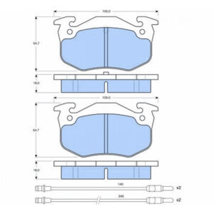 Δισκόφρενα ZTEC+ για Citroen