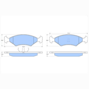 Δισκόφρενα ZTEC+ για Ford