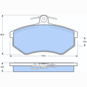 Δισκόφρενα ZTEC+ για Audi,Seat,Vw