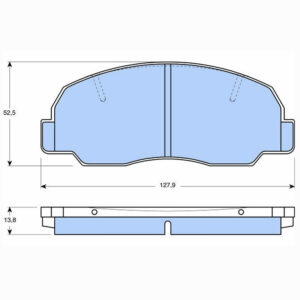Δισκόφρενα ZTEC+ για Daihatsu,Isuzu,Mazda