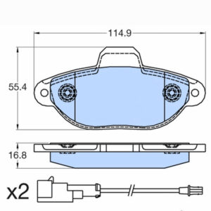 Δισκόφρενα ZTEC+ για Fiat,Ford