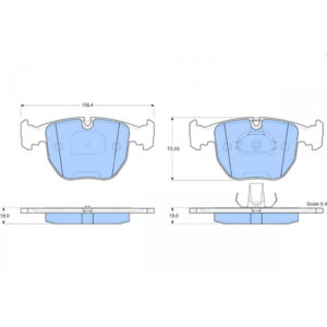 Δισκόφρενα ZTEC+ για Bmw
