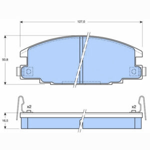 Δισκόφρενα ZTEC+ για Ford,Isuzu,Opel