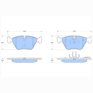 Δισκόφρενα ZTEC+ για Bmw,Mg