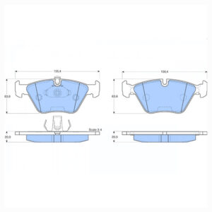 Δισκόφρενα ZTEC+ για Bmw