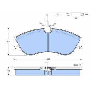Δισκόφρενα ZTEC+ για Citroen,Fiat ,Peugeot