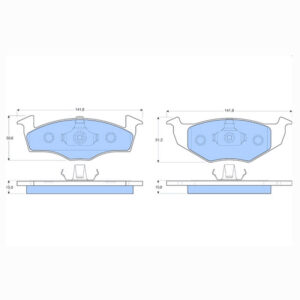 Δισκόφρενα ZTEC+ για Seat,Vw