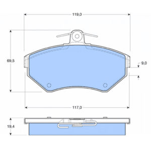 Δισκόφρενα ZTEC+ για Audi,Seat,Vw
