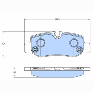 Δισκόφρενα ZTEC+ για Mercedes