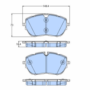 Δισκόφρενα ZTEC+ για Citroen,Ds,Opel,Peugeot
