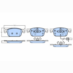 Δισκόφρενα ZTEC+ για Audi