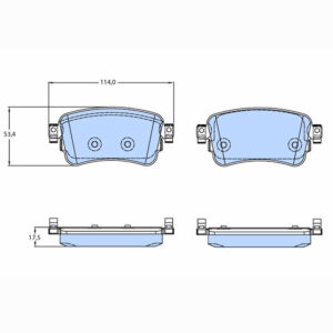 Δισκόφρενα ZTEC+ για Citroen,Opel,Peugeot,Toyota