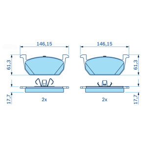 Δισκόφρενα ZTEC+ για Audi,Seat,Skoda,Vw
