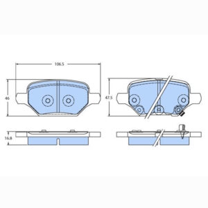 Δισκόφρενα ZTEC+ για Chevrolet,Opel