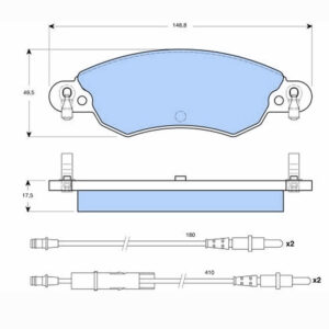 Δισκόφρενα ZTEC+ για Citroen