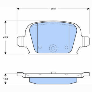 Δισκόφρενα  ZTEC+ για Opel