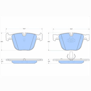 Δισκόφρενα ZTEC+ για Bmw