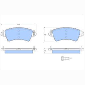 Δισκόφρενα ZTEC+ για Citroen,Peugeot