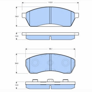 Δισκόφρενα ZTEC+ για Subaru
