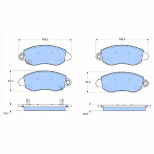 Δισκόφρενα ZTEC+ για Ford