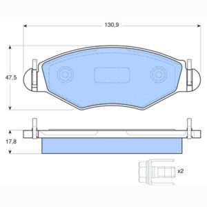 Δισκόφρενα ZTEC+ για Citroen,Peugeot