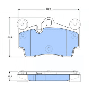 Δισκόφρενα ZTEC+ για Audi,Porsche,Vw