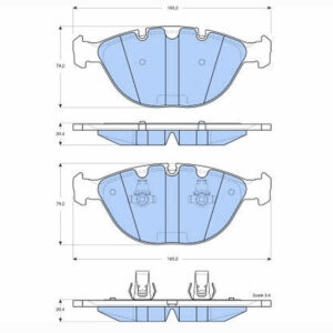Δισκόφρενα ZTEC+ για Bmw