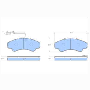 Δισκόφρενα ZTEC+ για Citroen,Fiat,Peugeot