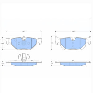 Δισκόφρενα ZTEC+ για Bmw