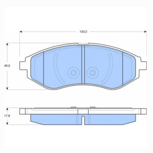Δισκόφρενα ZTEC+ για Chevrolet,Daewoo
