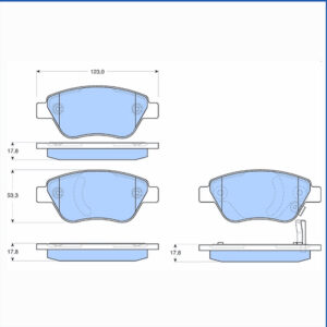 Δισκόφρενα ZTEC+ για Fiat,Opel