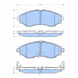 Δισκόφρενα ZTEC+ για Chevrolet,Daewoo
