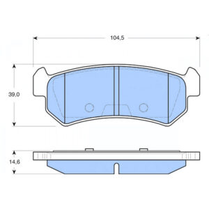 Δισκόφρενα ZTEC+ για Chevrolet,Daewoo