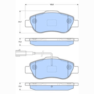 Δισκόφρενα ZTEC+ για Fiat,Ford