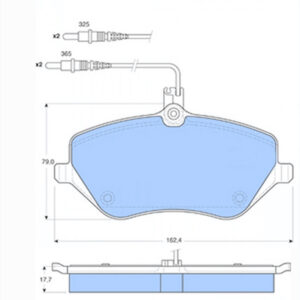 Δισκόφρενα ZTEC+ για Citroen,Peugeot