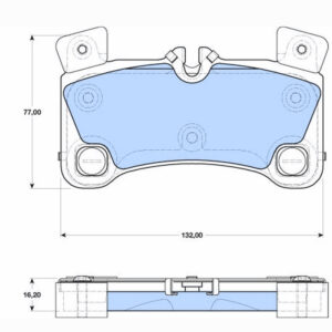 Δισκόφρενα ZTEC+ για Audi,Porsche,Vw