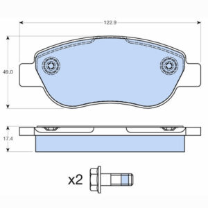 Δισκόφρενα  ZTEC+ για Fiat,Renault