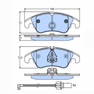 Δισκόφρενα  ZTEC+ για Audi