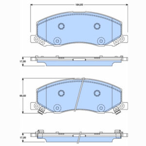 Δισκόφρενα  ZTEC+ για Opel,Saab