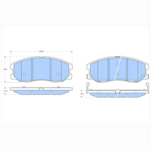 Δισκόφρενα ZTEC+ για Chevrolet,Opel