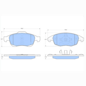 Δισκόφρενα ZTEC+ για Citroen,Ds,Peugeot,Renault