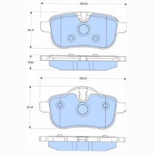 Δισκόφρενα  ZTEC+ για Bmw