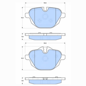 Δισκόφρενα  ZTEC+ για Bmw