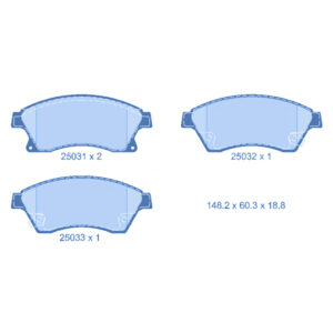 Δισκόφρενα  ZTEC+ για Chevrolet,Mazda,Opel