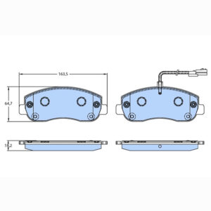 Δισκόφρενα ZTEC+ για Nissan,Opel,Renault