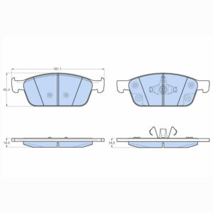 Δισκόφρενα ZTEC+ για Ford