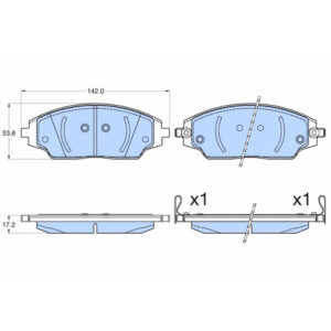 Δισκόφρενα  ZTEC+ για Chevrolet