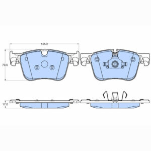 Δισκόφρενα ZTEC+ για Citroen,Opel,Peugeot