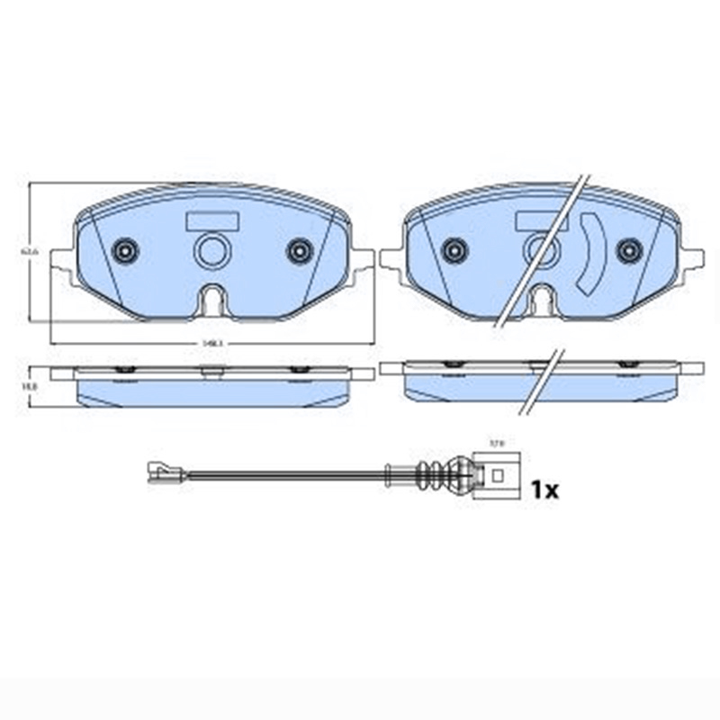 Δισκόφρενα Ztec+ για Audi,cupra,ford,seat,skoda,vw - Amortiser Online - Amortiser Online Δισκόφρενα ztec+ για audi,cupra,ford,seat,skoda,vw - amortiser online -