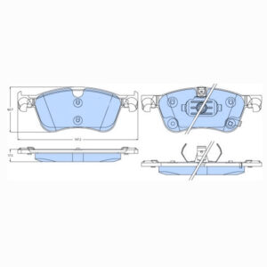 Δισκόφρενα ZTEC+ για Dacia,Mercedes,Nissan,Renault